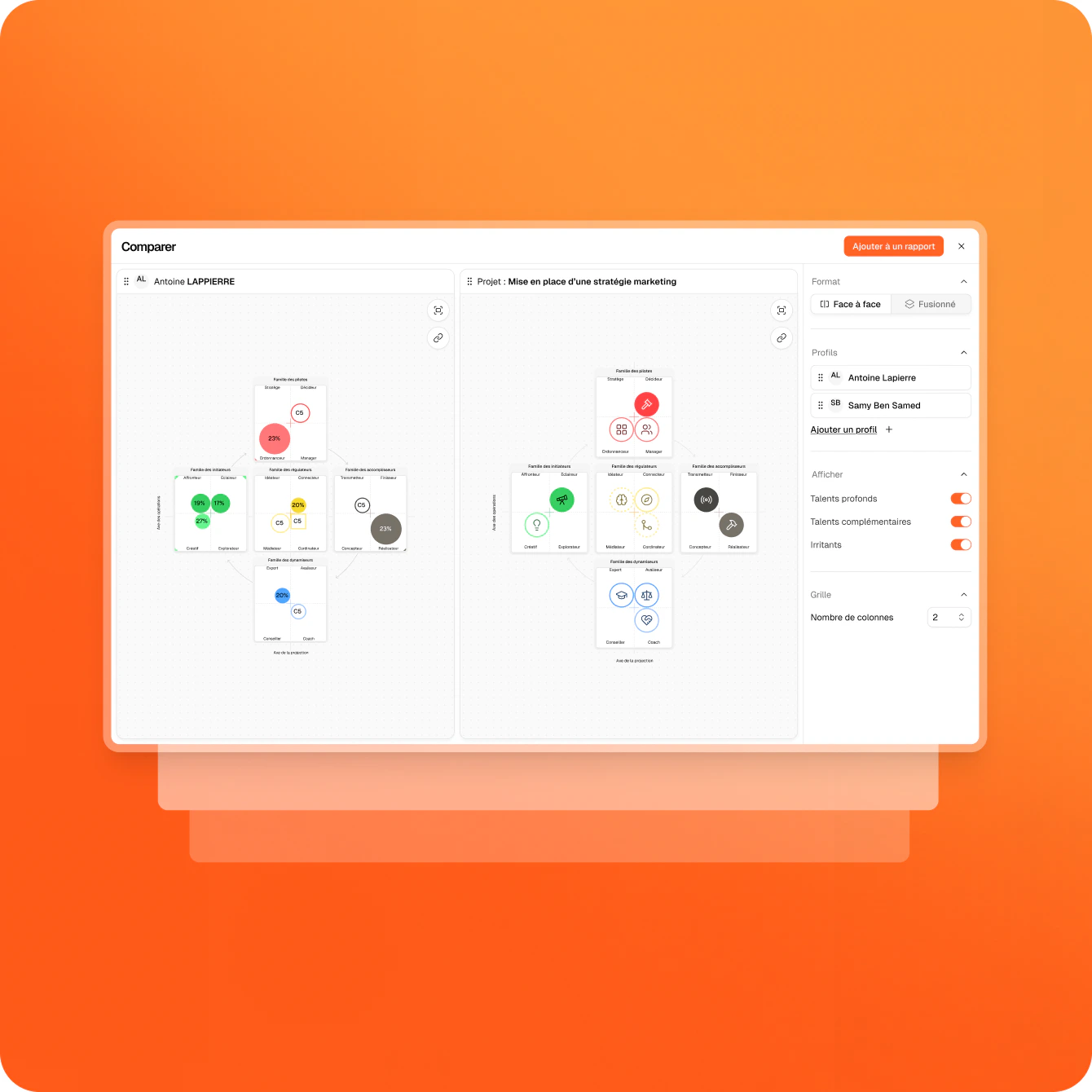 La comparaison de deux cartographies dans la plateforme Map & Match