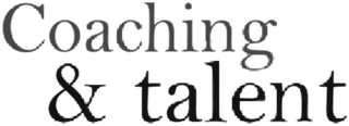 Coaching et Talent