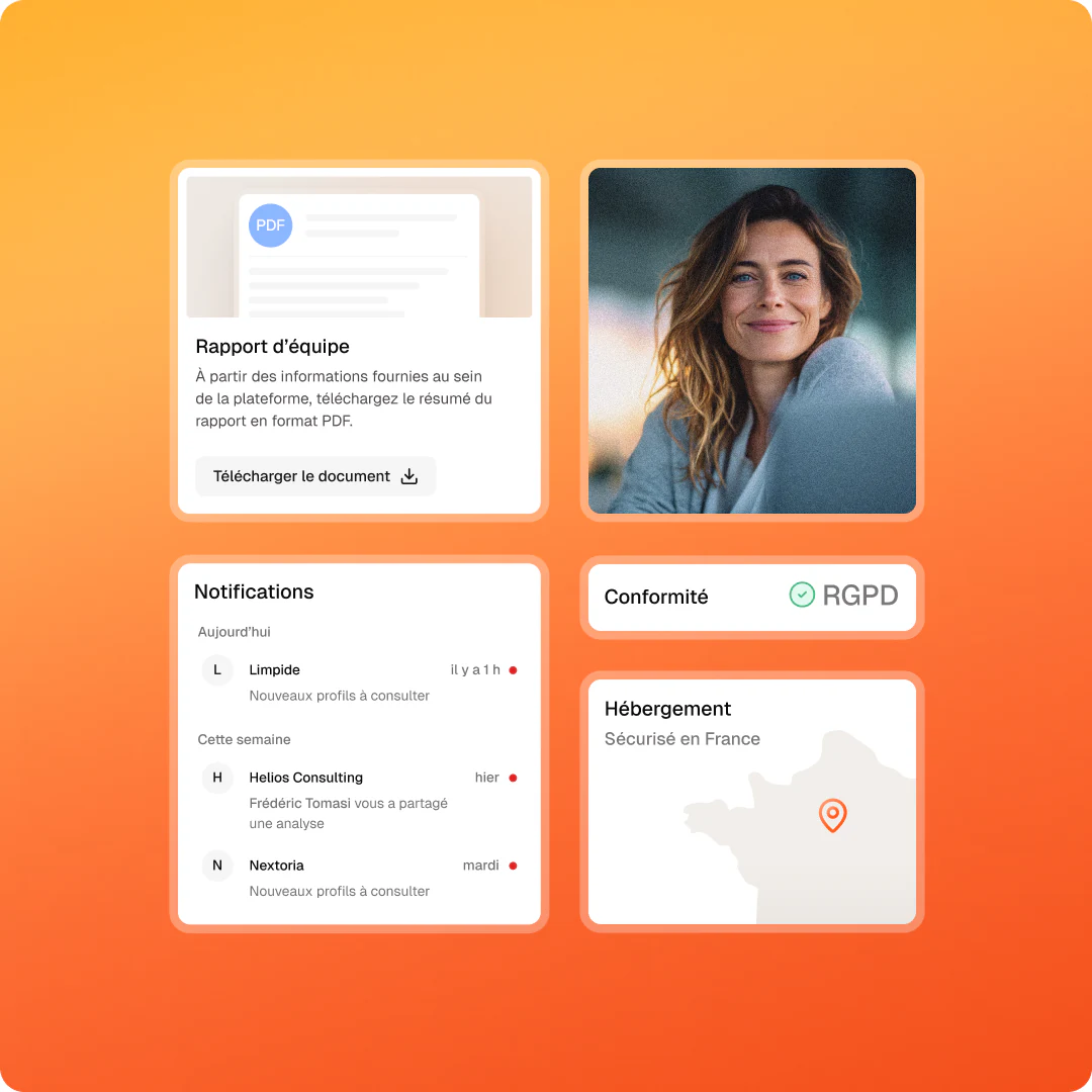 Rapport d'équipe, notifications et conformité dans Map & Match