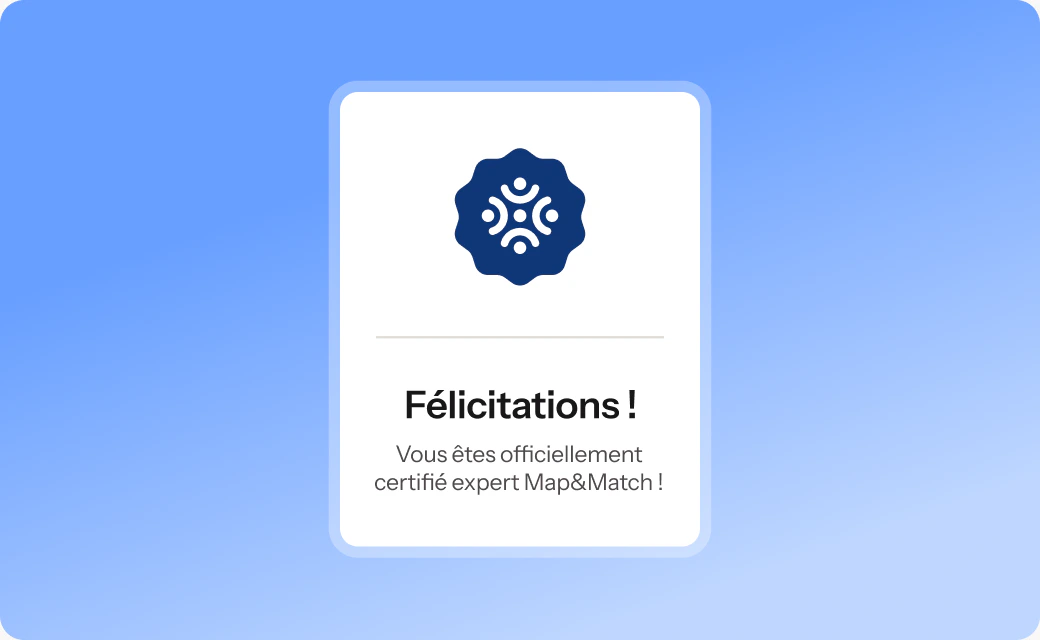 Certificat « Félicitations » de niveau 2