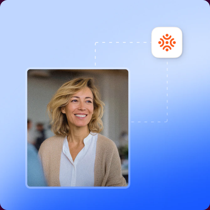 Portrait d’une consultante dans l’interface Map & Match