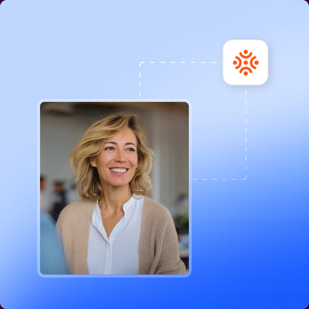 Portrait d’une consultante dans l’interface Map & Match