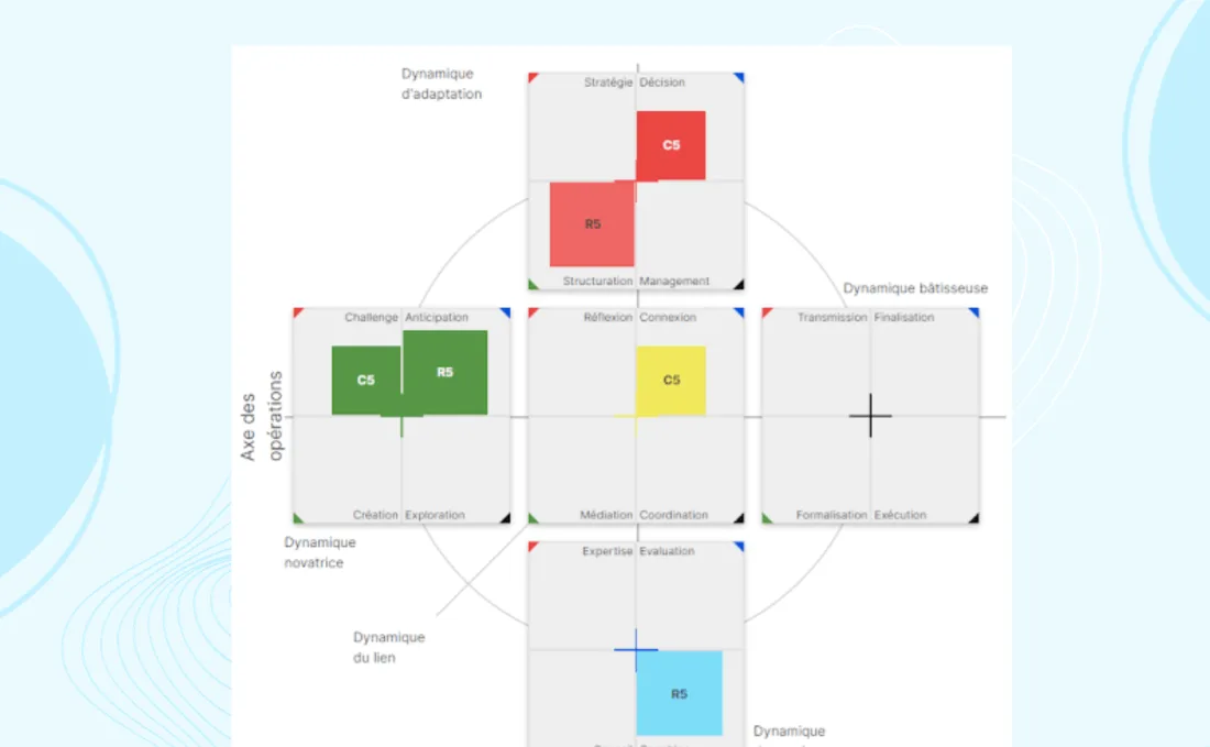 Caractérisation d'un manager qui délègue by map & match