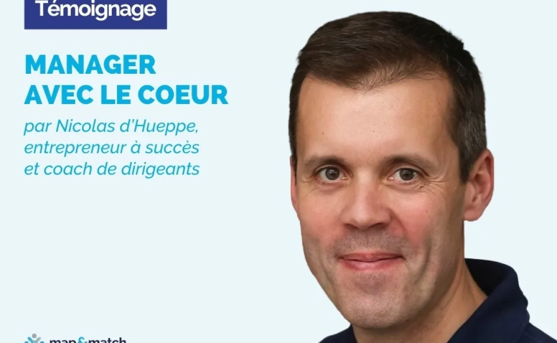 Manager avec le coeur par Nicolas d'Hueppe