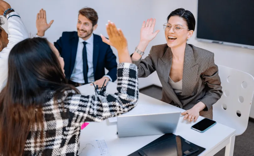 Engagement collaborateur : équipe unie