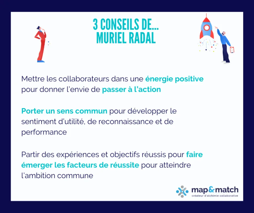 Les 3 conseils de Muriel Radal