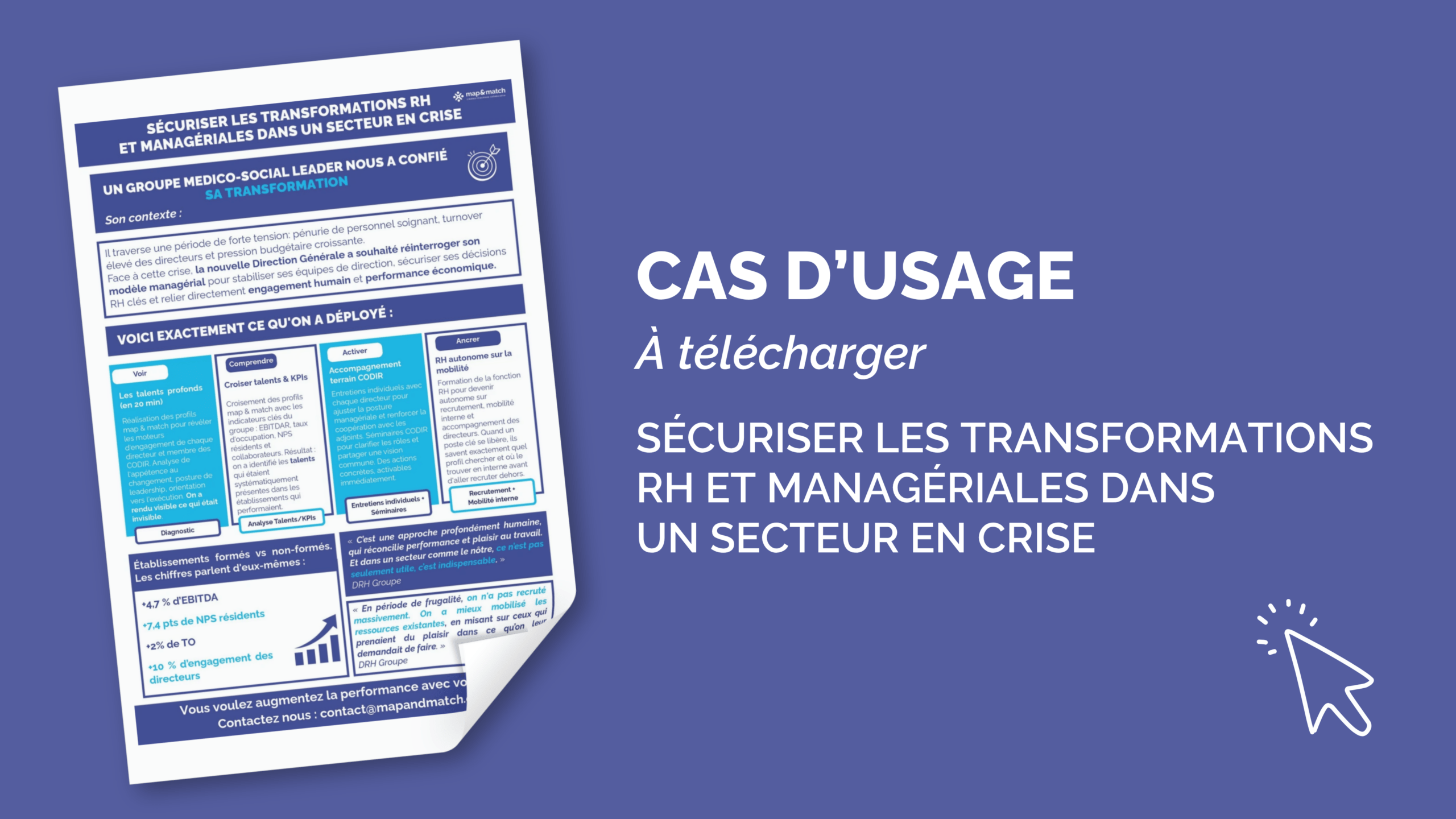 Cas d'usage : médico-social